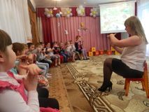 Итоговое занятие в группе компенсирующей направленности "По волнам красивой речи"